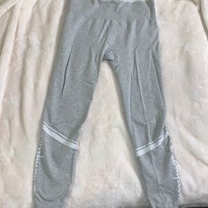 Light gray high waisted Champion leggings